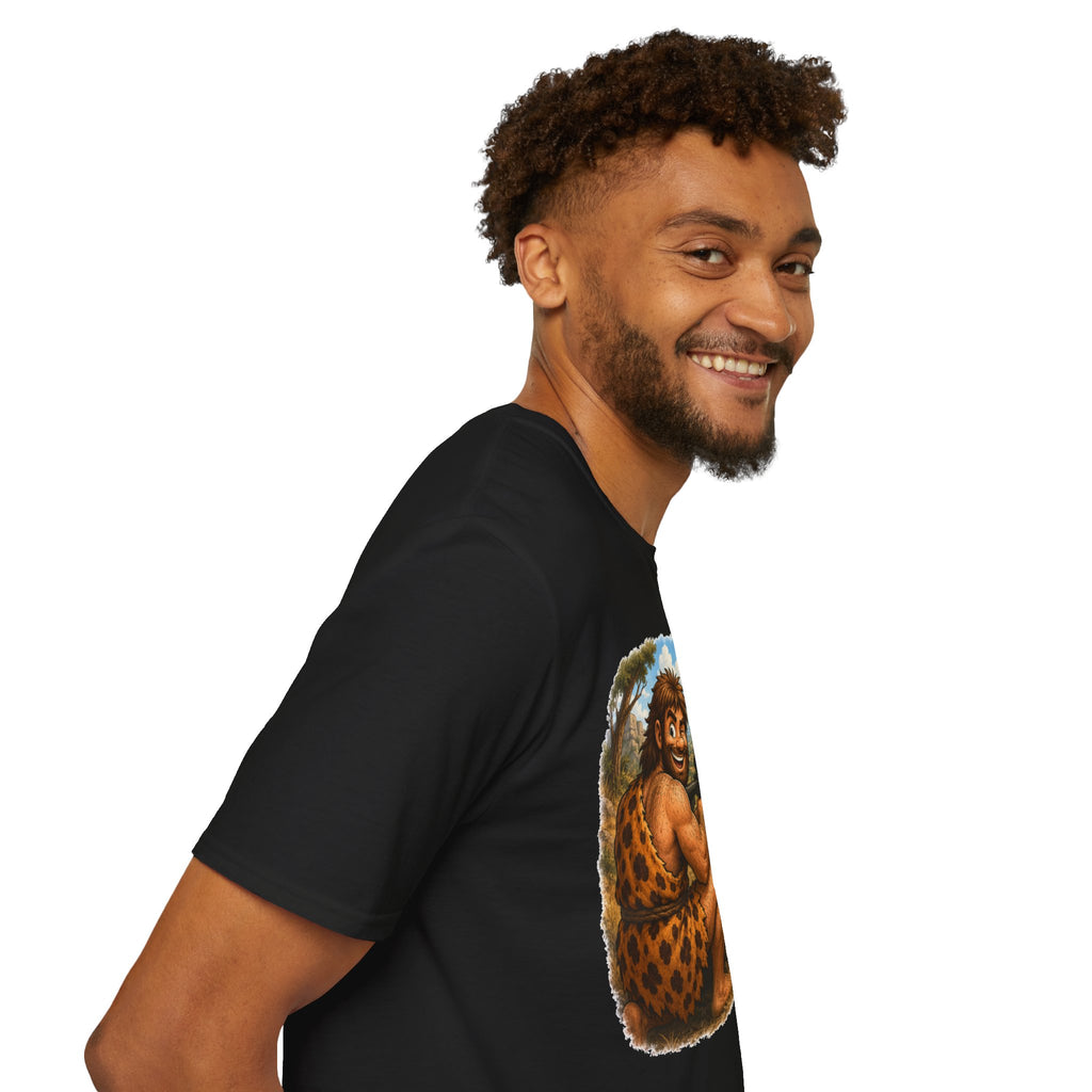 Caveman Hunting with an AR T-Shirt