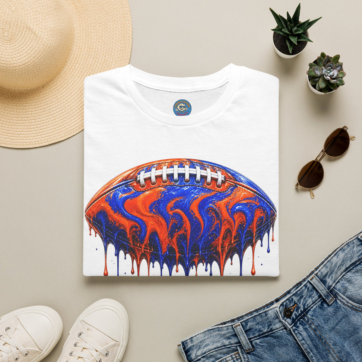 Florida Gators Football Drip T-Shirt