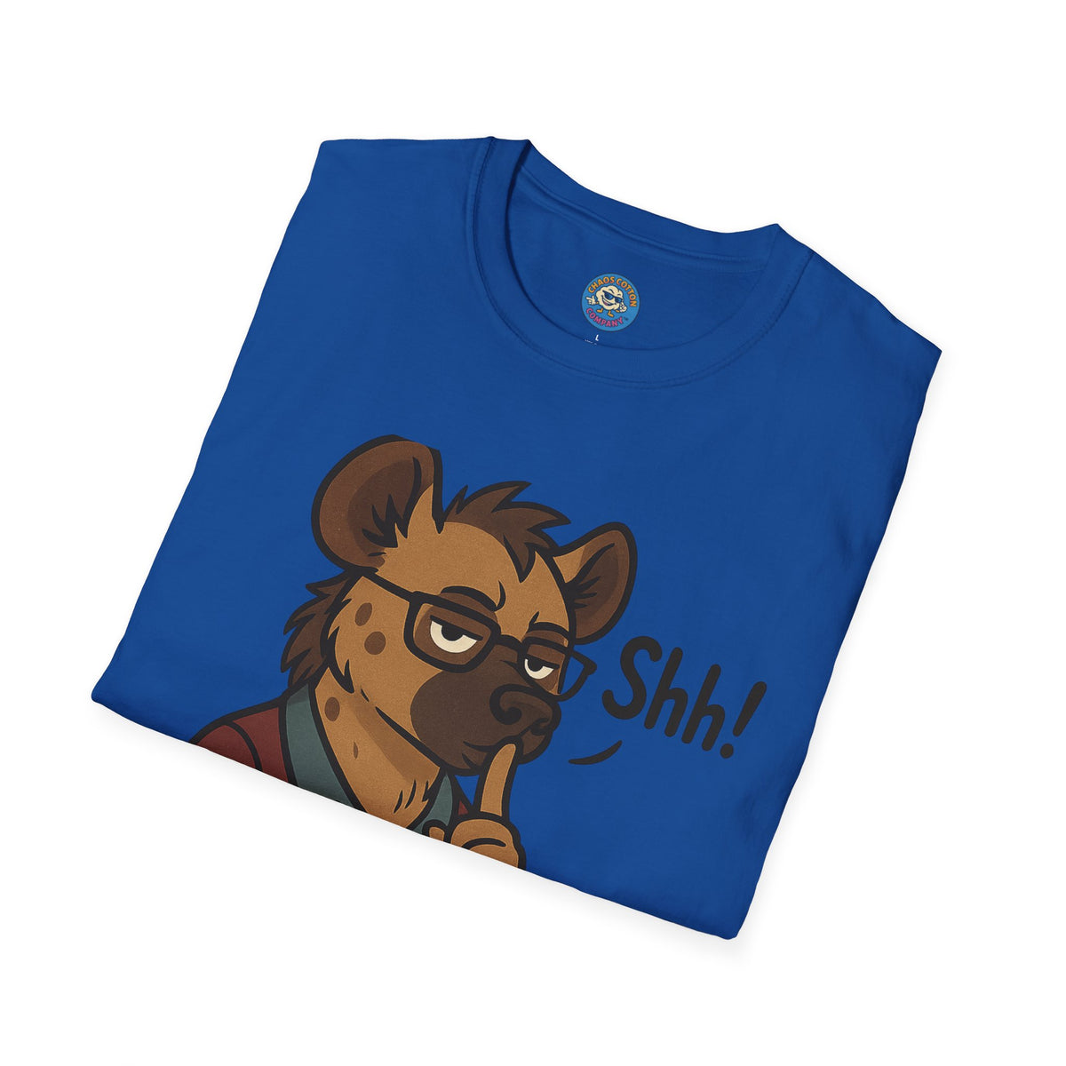 The Quiet Hyena Librarian T-Shirt