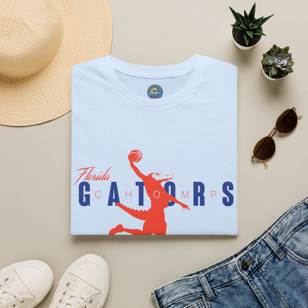 Florida Gators Chompman Basketball T-Shirt (V2)