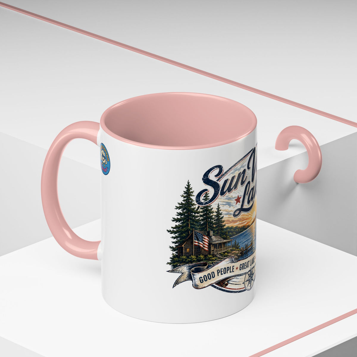Sun Valley Lake Accent Coffee Mug
