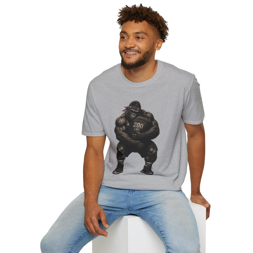 Gorilla Weightlifting T-Shirt (Strongman)