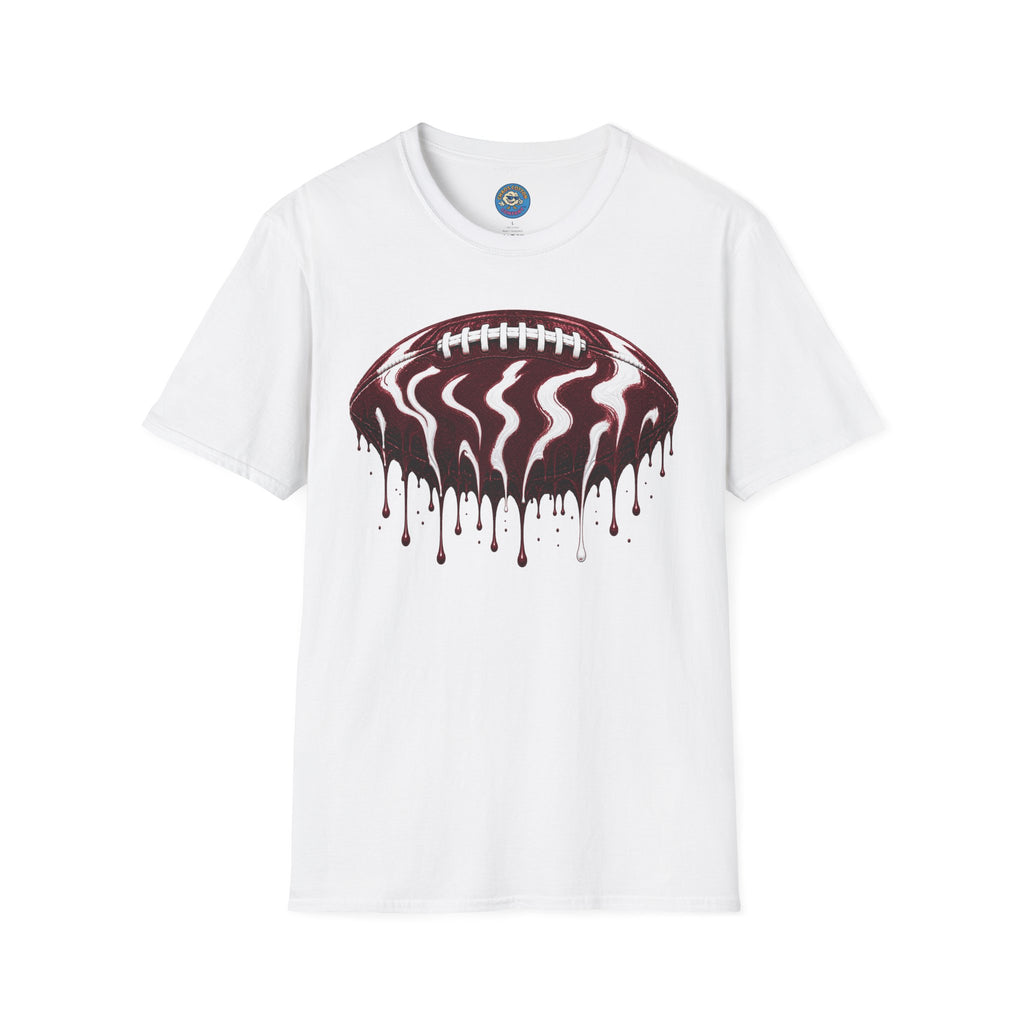 Texas A&M Aggies Drip Football T-Shirt