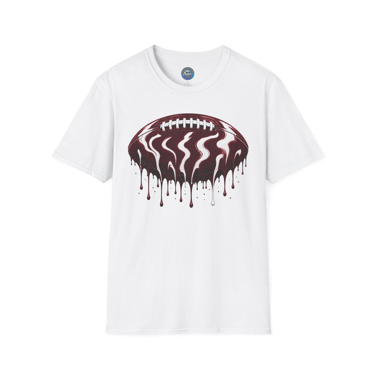 Texas A&M Aggies Drip Football T-Shirt