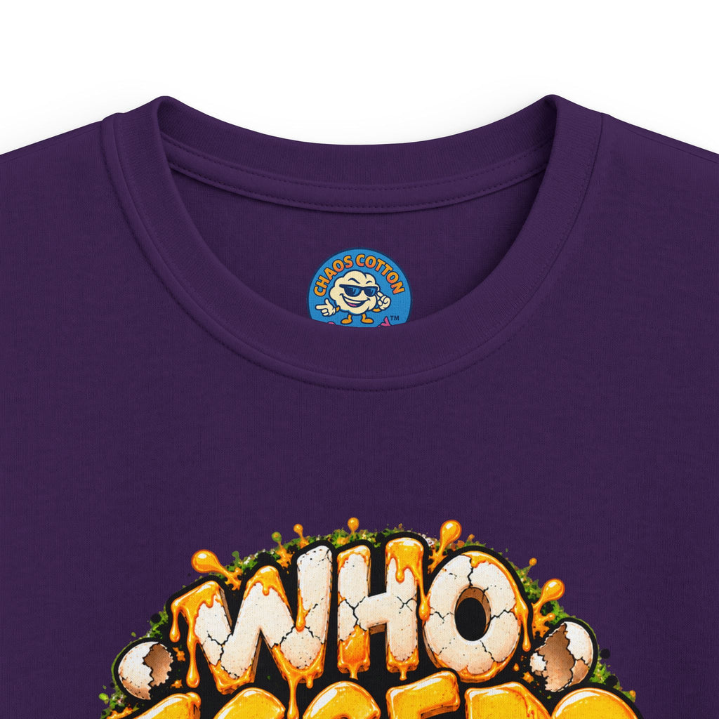 Greg the Egg "Who Egged" Kids T-Shirt