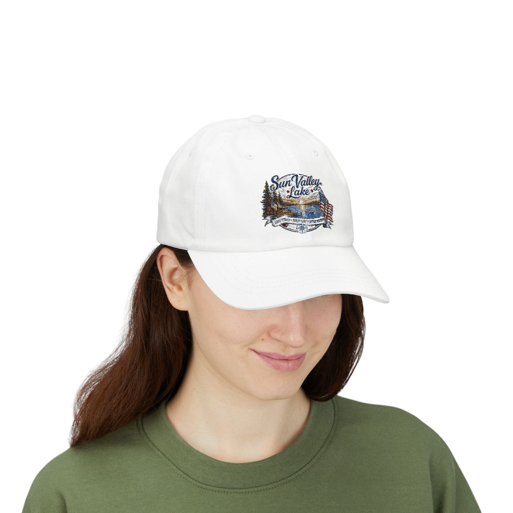 Sun Valley Lake Embroidered Cap - Adjustable Lake Life Hat