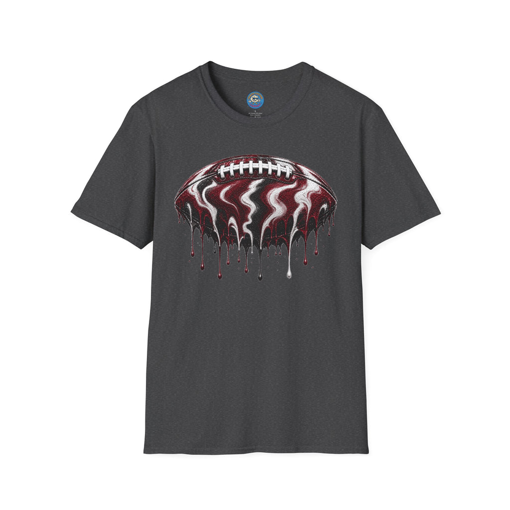 South Carolina Gamecocks Drip Football T-Shirt