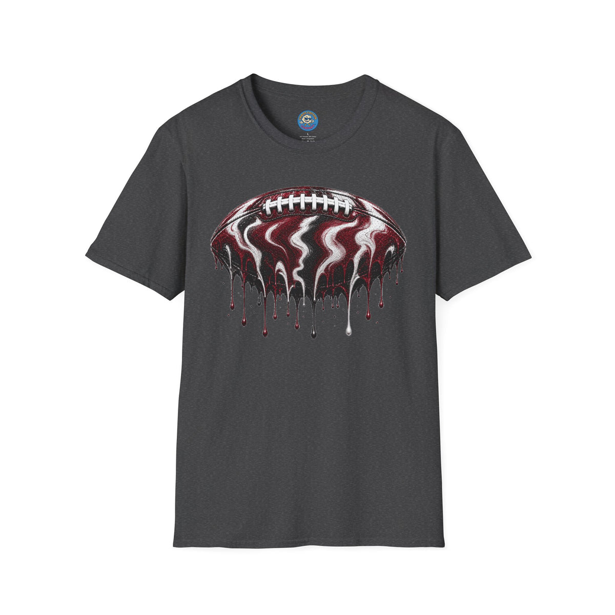 South Carolina Gamecocks Drip Football T-Shirt