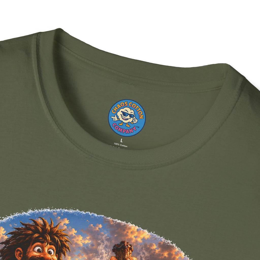 Caveman Grilling T-Shirt