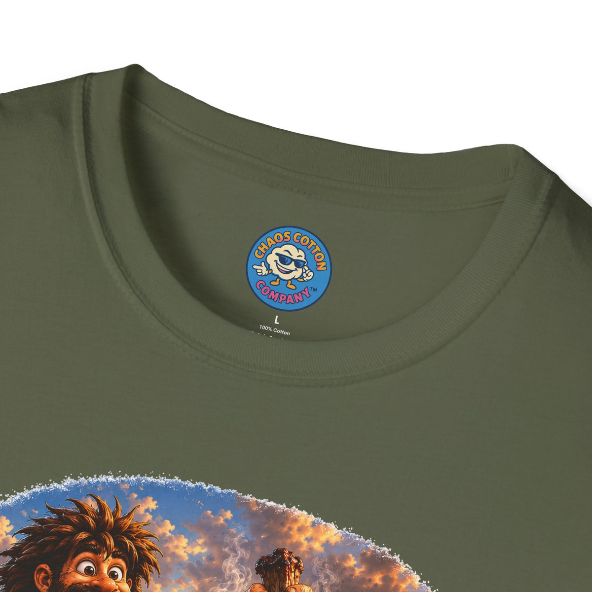 Caveman Grilling T-Shirt