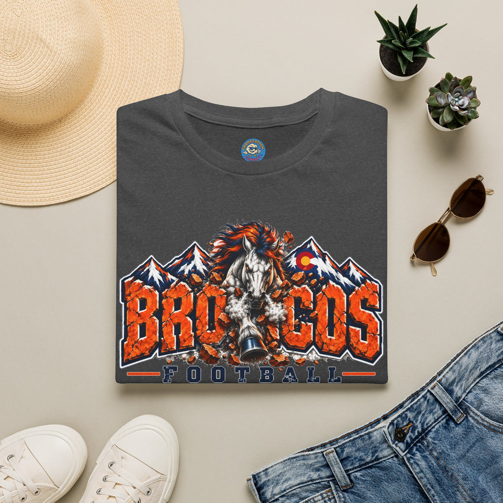 Broncos Football Mountain T-Shirt (V5)