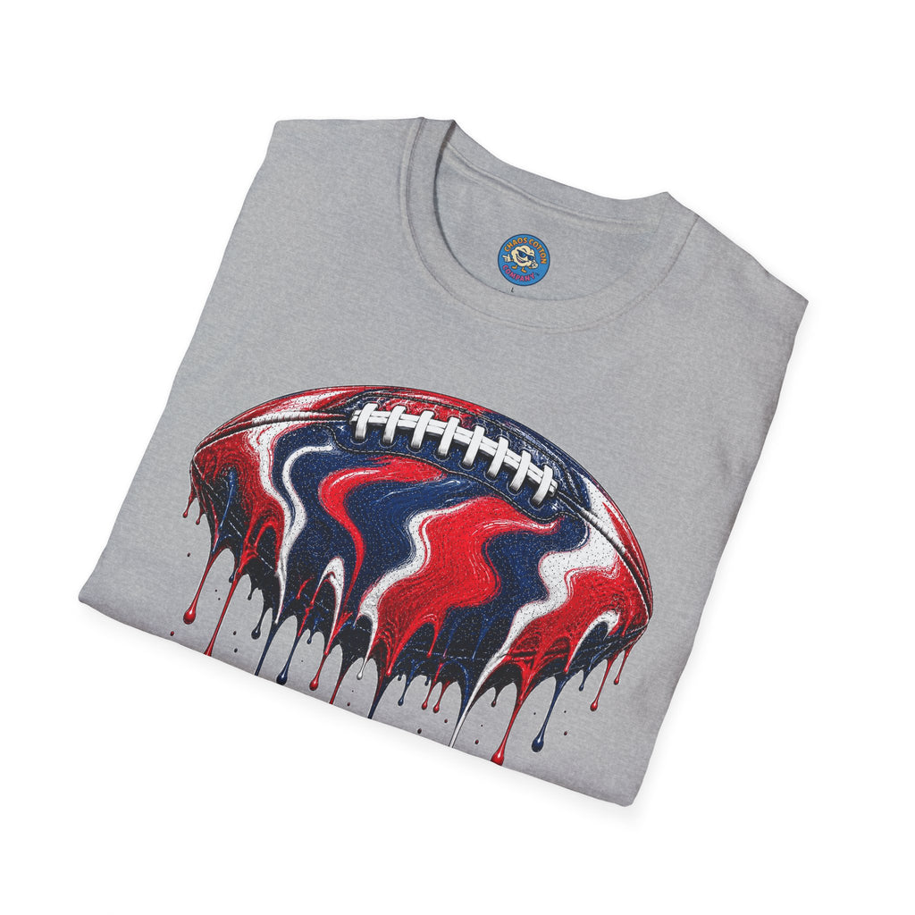 Ole Miss Drip Football T-Shirt
