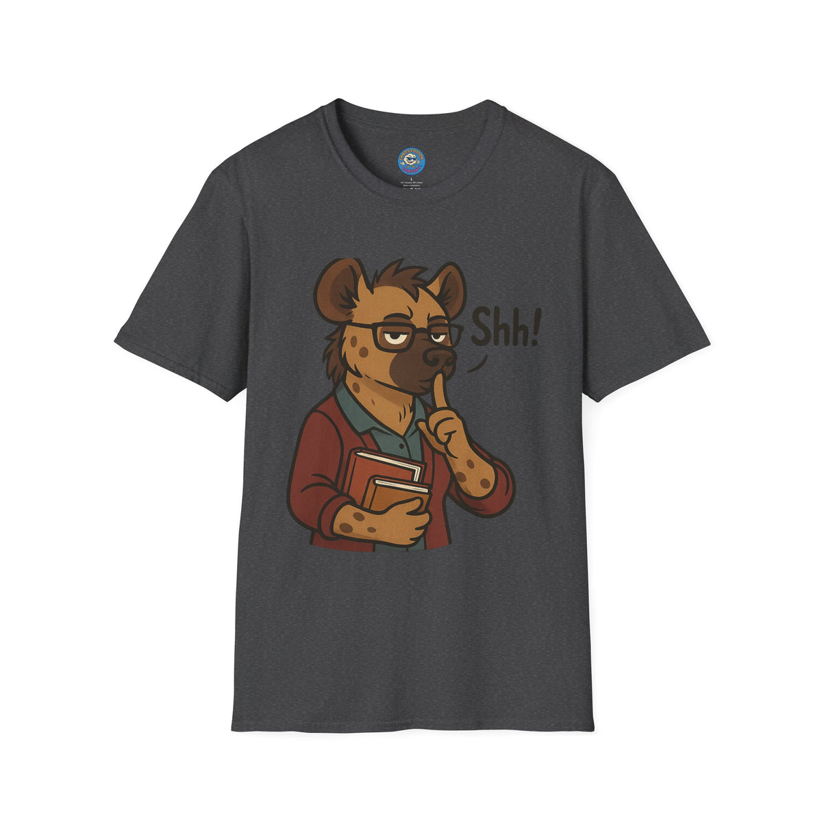 The Quiet Hyena Librarian T-Shirt