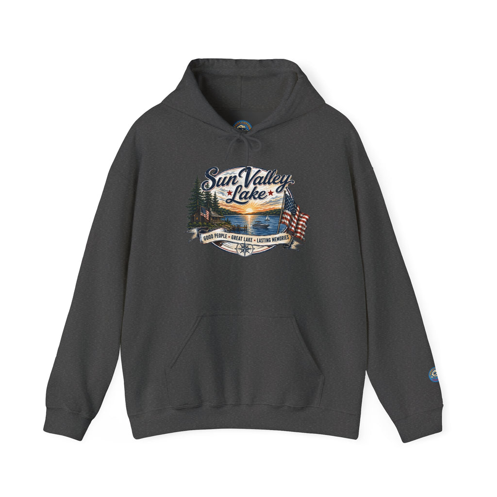 Sun Valley Lake Unisex Hoodie