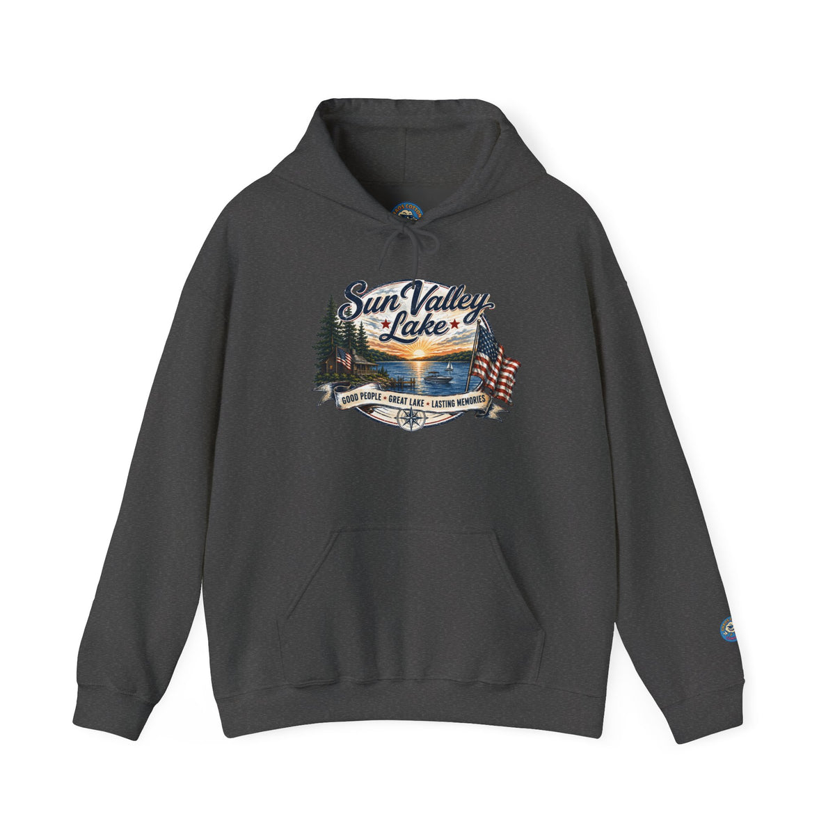 Sun Valley Lake Unisex Hoodie