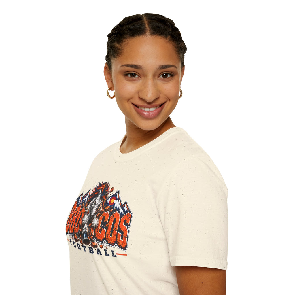 Broncos Football Mountain T-Shirt (V5)