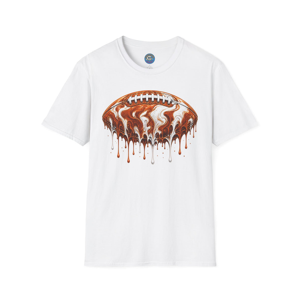 Texas Longhorns Drip Football T-Shirt