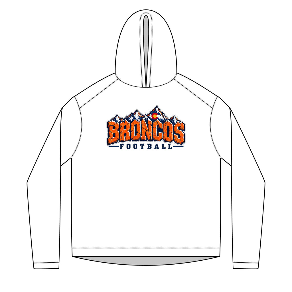 Broncos Football Hoodie Pullover