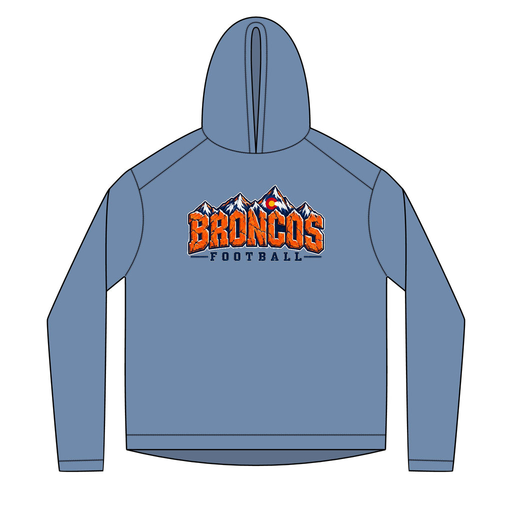 Broncos Football Hoodie Pullover