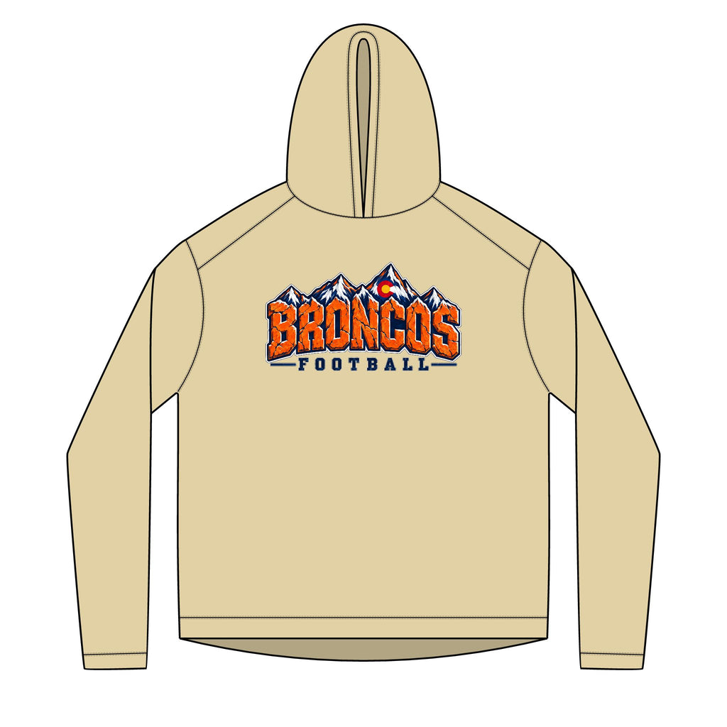 Broncos Football Hoodie Pullover