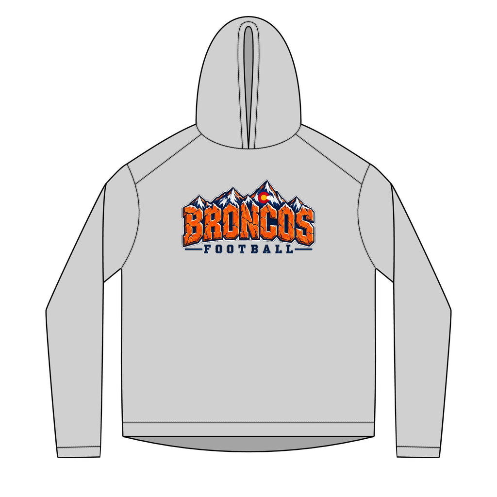 Broncos Football Hoodie Pullover