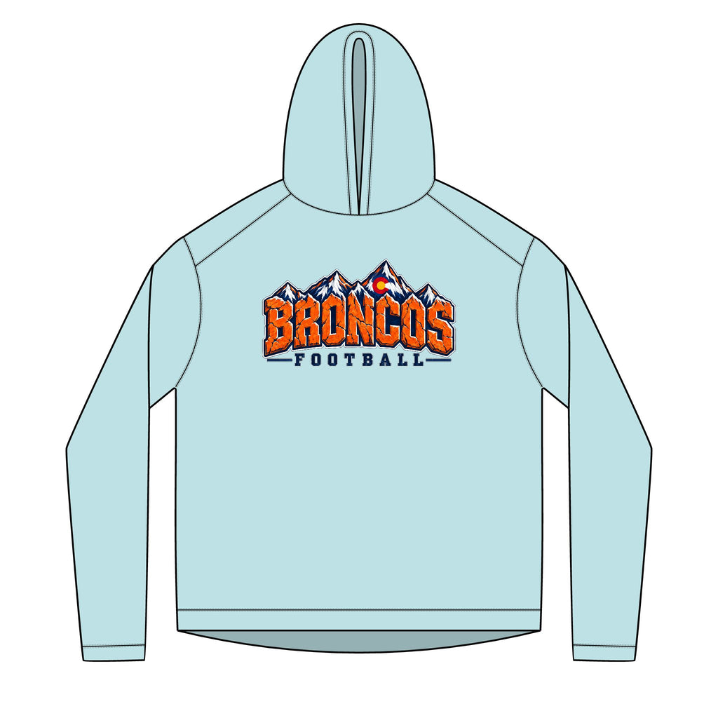 Broncos Football Hoodie Pullover