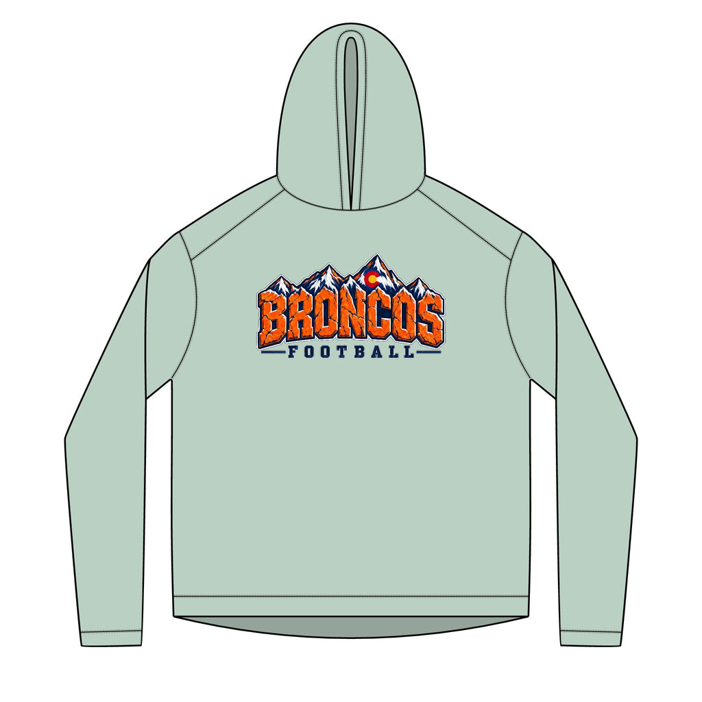 Broncos Football Hoodie Pullover
