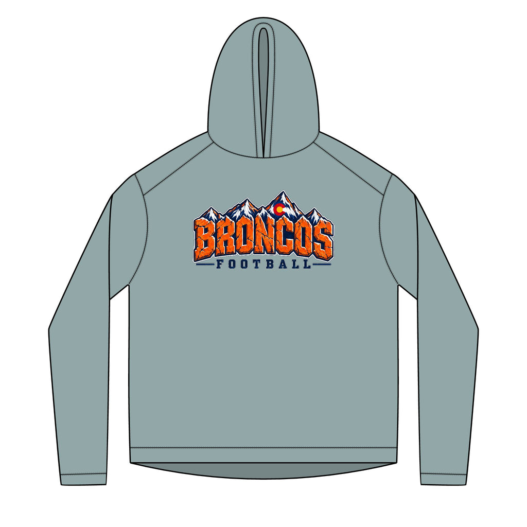 Broncos Football Hoodie Pullover