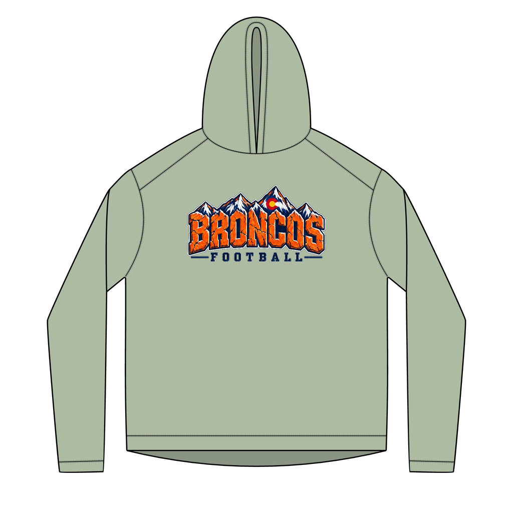 Broncos Football Hoodie Pullover
