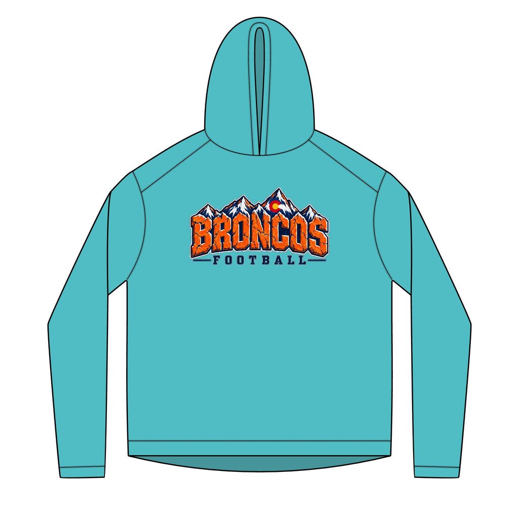 Broncos Football Hoodie Pullover