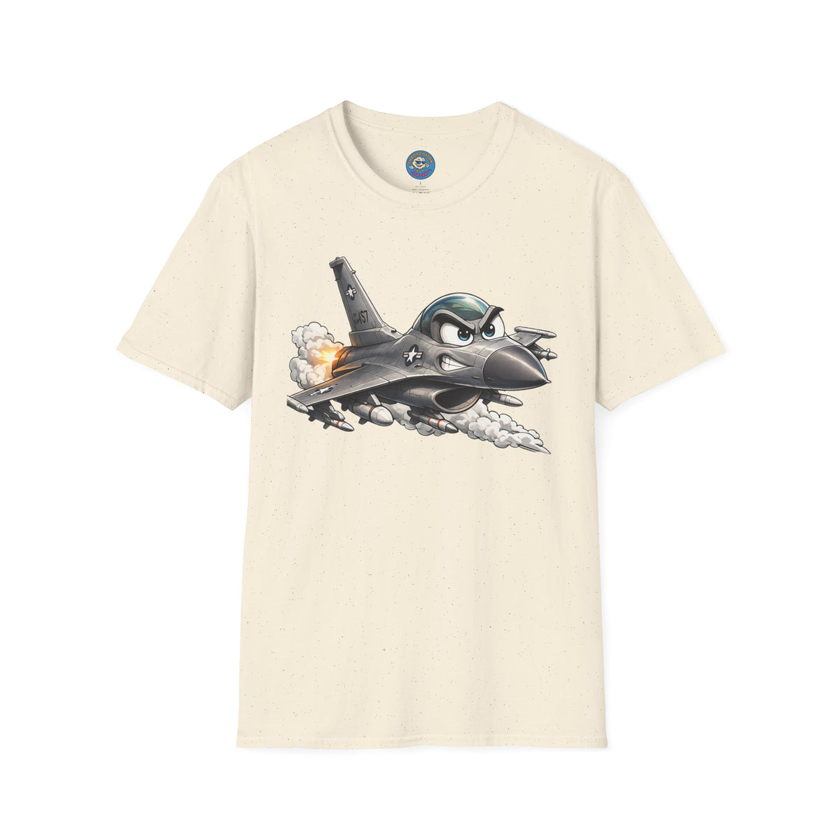 Cartoon Fighter Jet T-Shirt