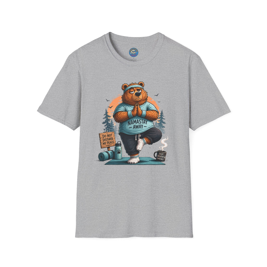Namastay Away Bear Yoga T-Shirt