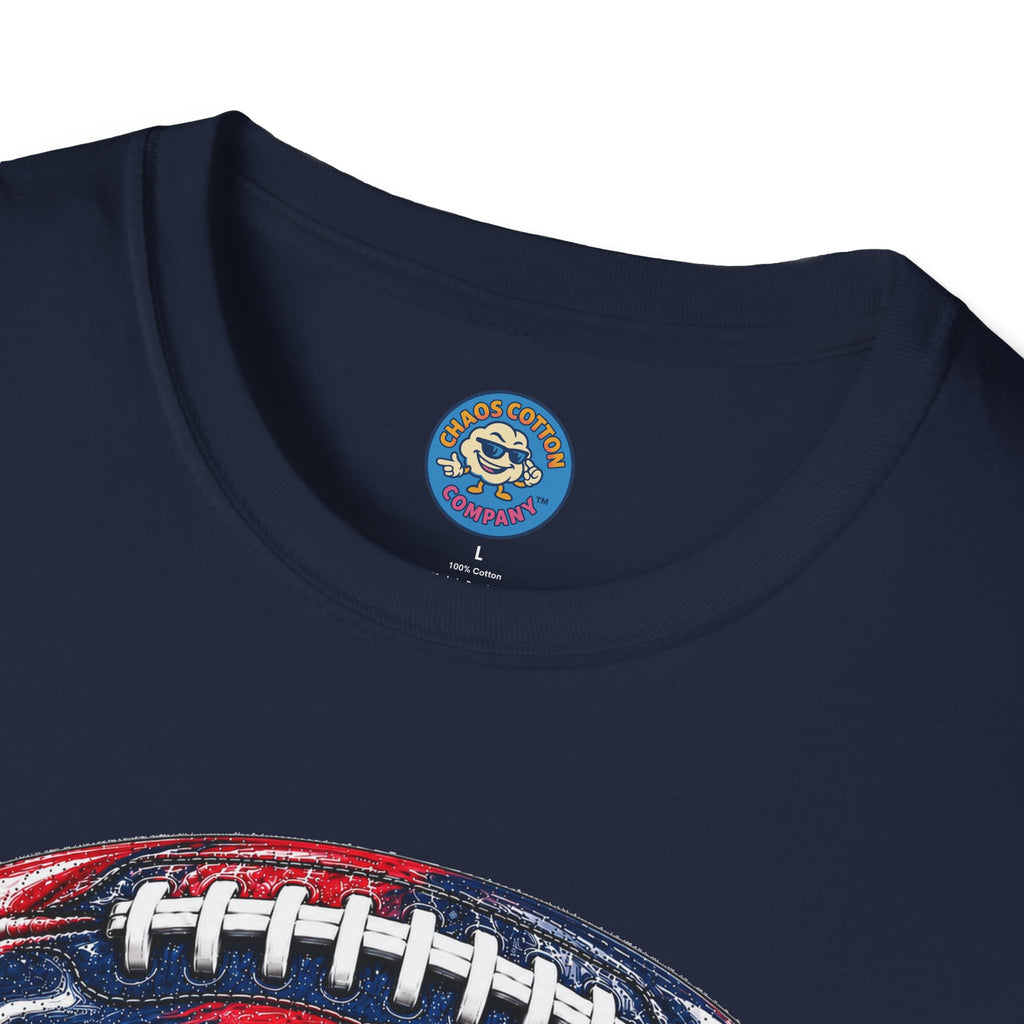 Ole Miss Drip Football T-Shirt