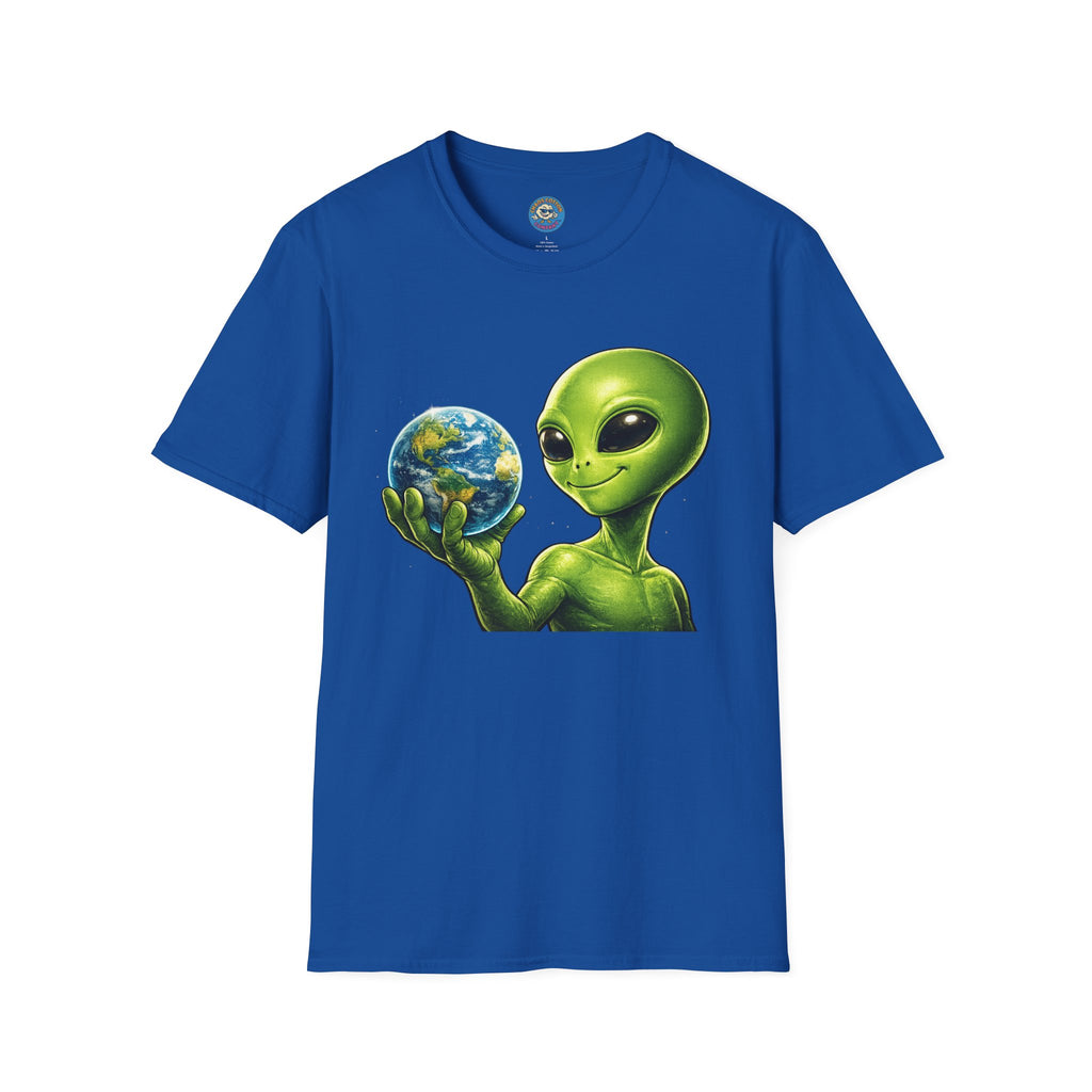 Earth in Their Hands Alien T-Shirt