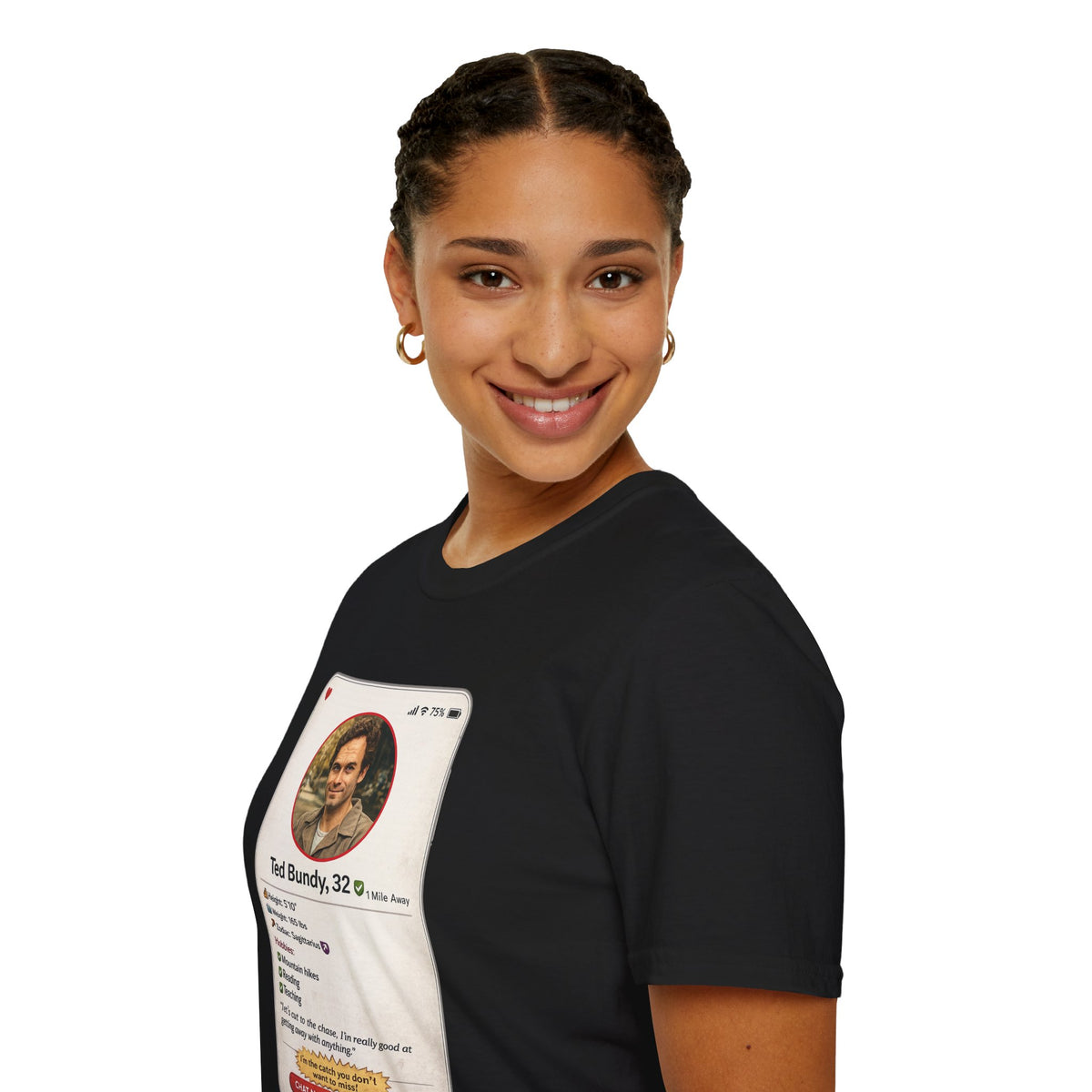 Ted Bundy Dating Profile T-Shirt