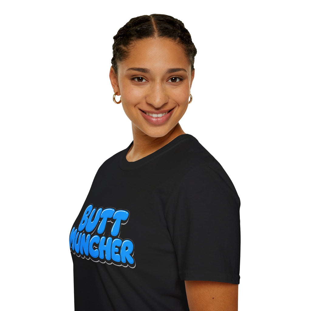 Butt Muncher T-Shirt (Blue)