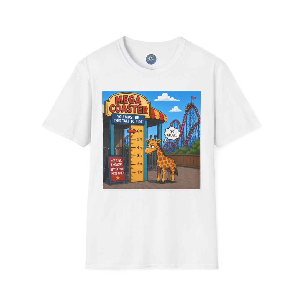 Almost Tall Enough Giraffe T-Shirt