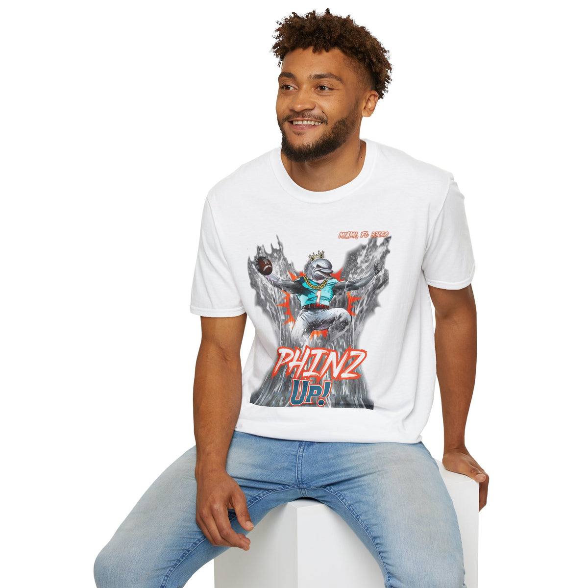 Phinz Up Miami Dolphins T-Shirt (V2)
