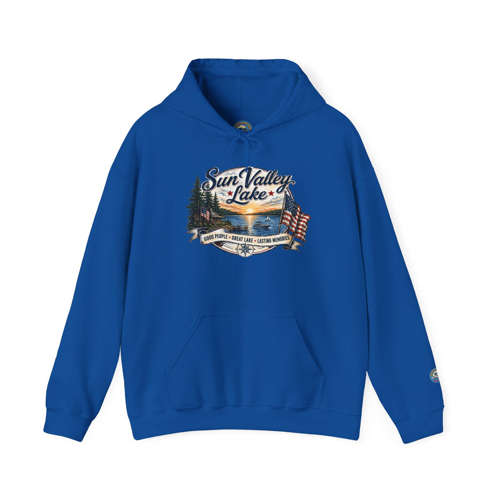 Sun Valley Lake Unisex Hoodie