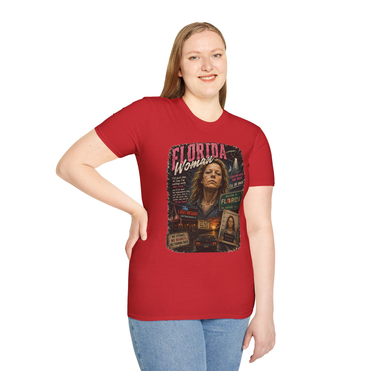Florida Woman Highway Hooker T-Shirt