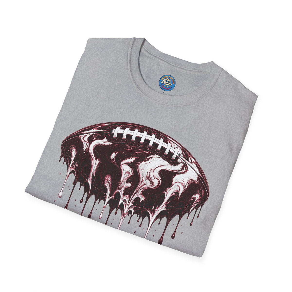 Mississippi State Bulldogs Drip Football T-Shirt
