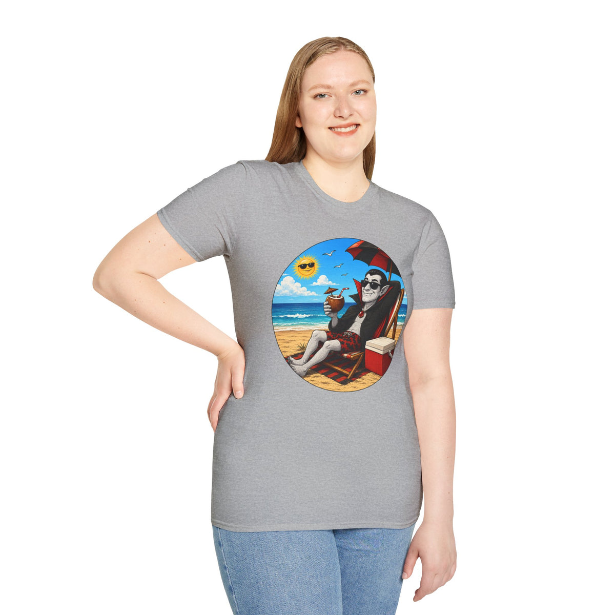 Relaxing Beach Vampire T-Shirt