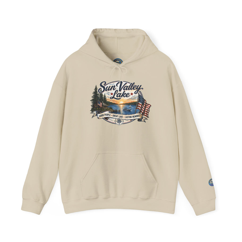 Sun Valley Lake Unisex Hoodie