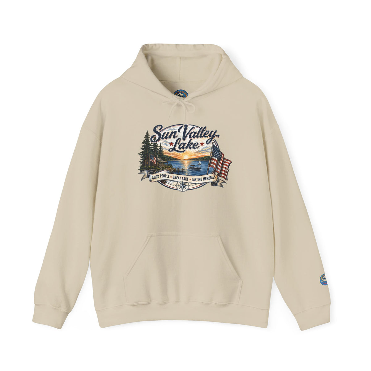 Sun Valley Lake Unisex Hoodie