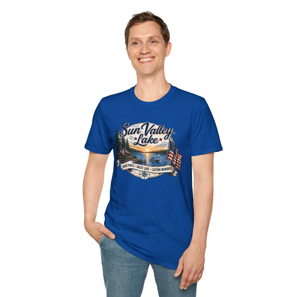 Sun Valley Lake Unisex T-Shirt