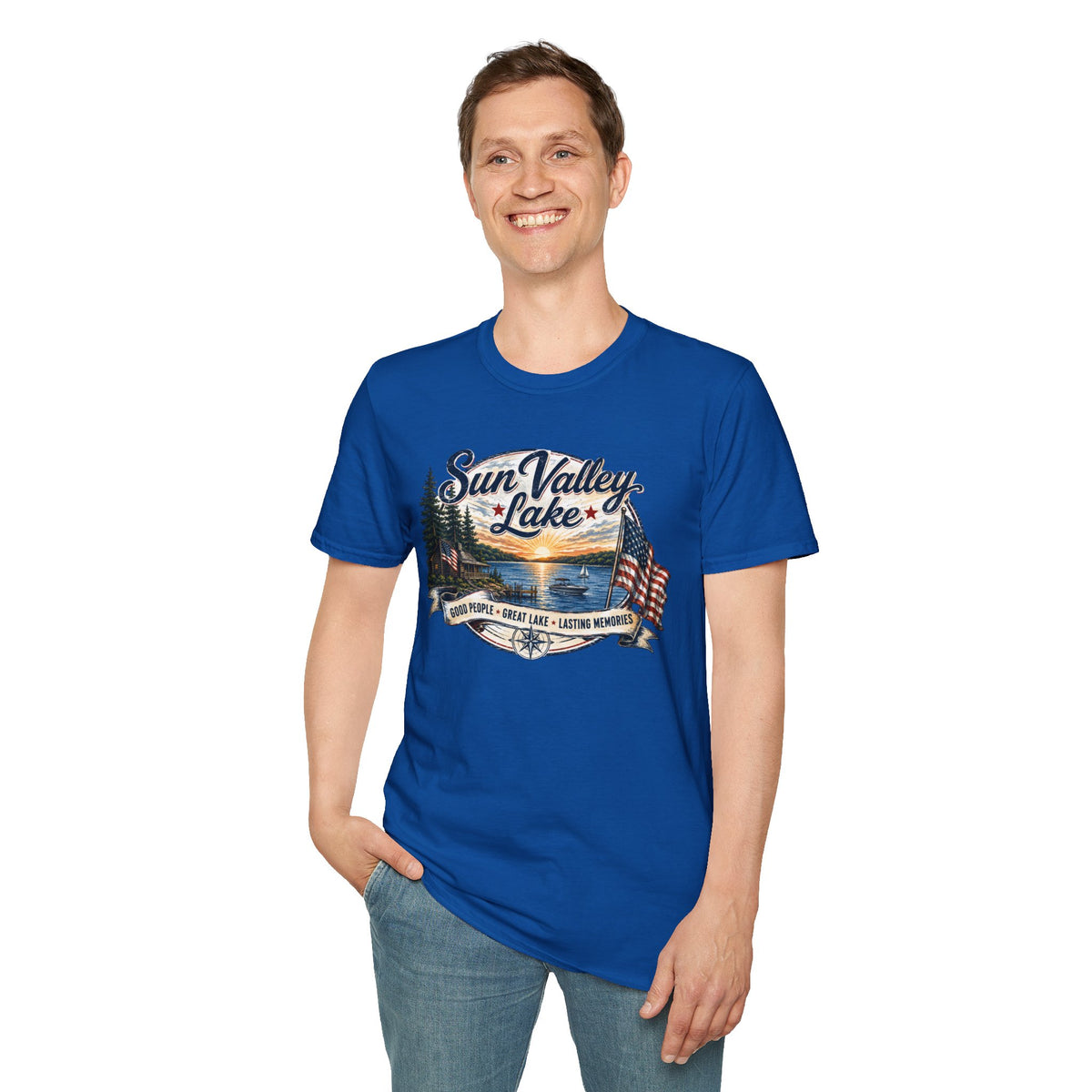 Sun Valley Lake Unisex T-Shirt