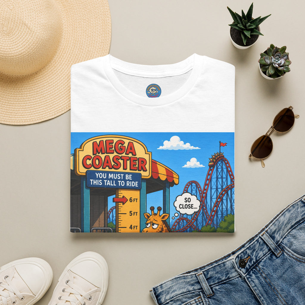 Almost Tall Enough Giraffe T-Shirt