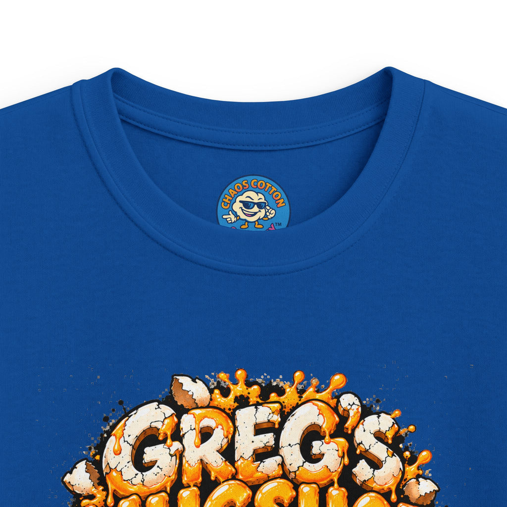 Greg the Egg "Greg's Mugshot" Kids T-Shirt