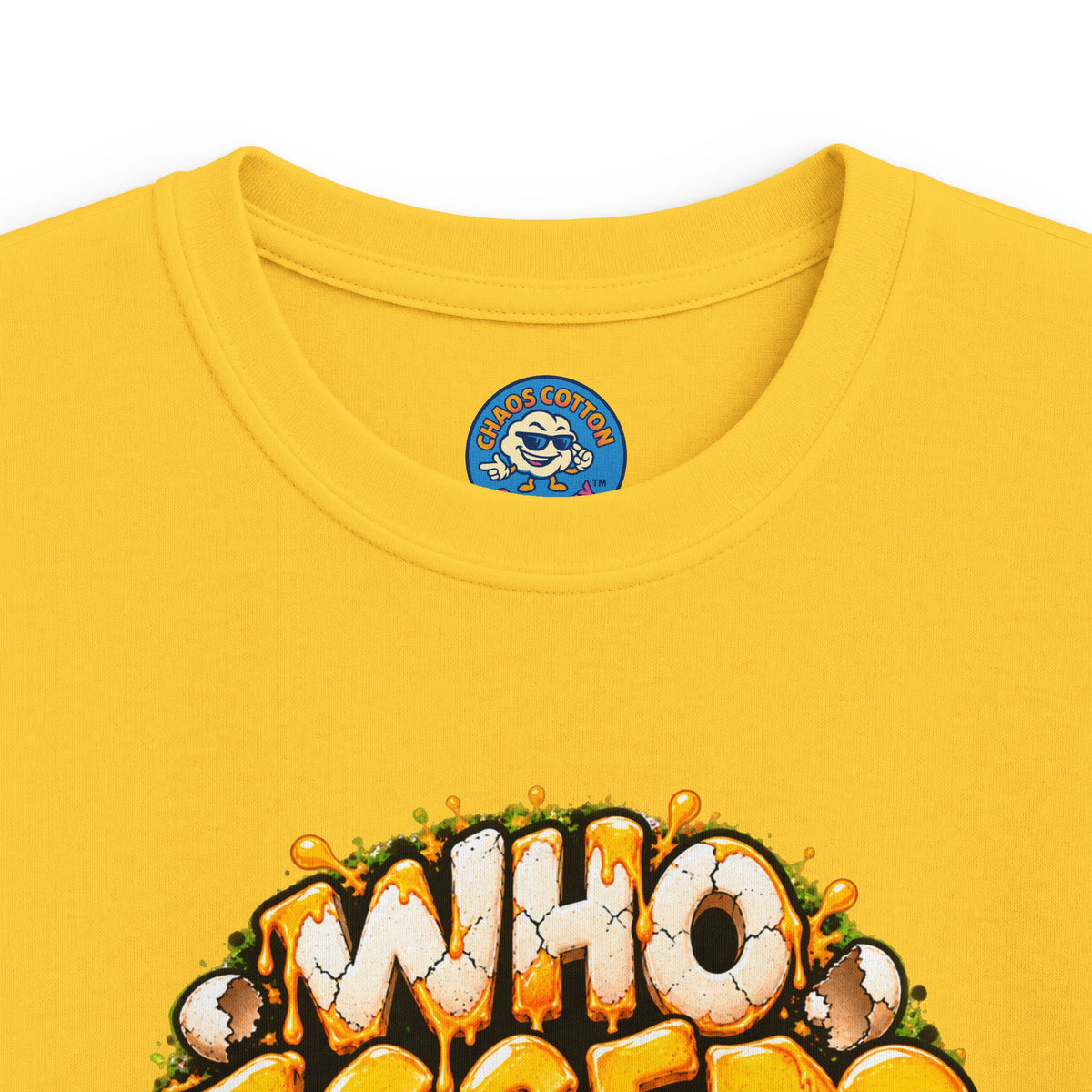 Greg the Egg "Who Egged" Kids T-Shirt