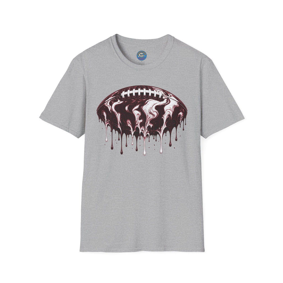 Mississippi State Bulldogs Drip Football T-Shirt